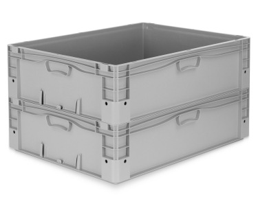 Eurobox Basicline plus | 800x600x220 mm geschlossen