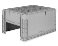 Eurobox Basicline plus | 800x600x420mm geschlossen