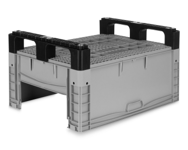 Eurobox Basicline plus | 800x600x420mm geschlossen