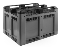 Palettenbox 1200x1000x780 mm | geschlossen mit 3 Kufen