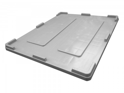 Auflagedeckel grau für Palettenbox | 1200x1000 mm