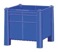 Palettenbox 800x800x740 mm | geschlossen mit 4 Füßen