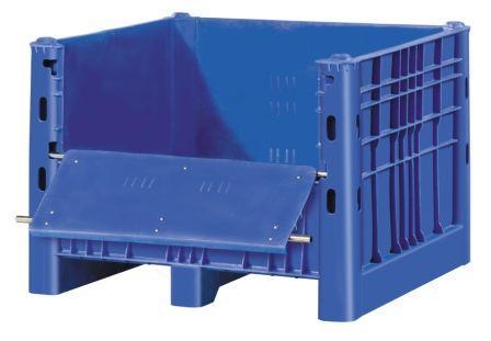 Palettenbox 1120x1120x780 mm | geschlossen mit Entnahmeklappe