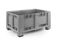 Palettenbox 1200x800x580 mm | geschlossen mit 4 Füßen