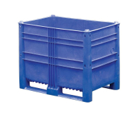 Palettenbox 1200x800x950 mm | geschlossen mit 2 Kufen