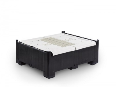 Klappbare Palettenbox | 1200x1000x973mm Alpha High Cube