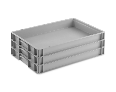 Eurobox Basicline geschlossen | 600x400x70 mm