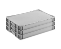 Eurobox Basicline geschlossen | 600x400x70 mm