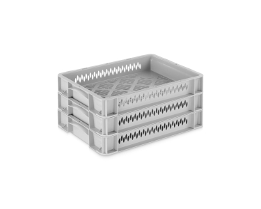 Eurobox Basicline durchbrochen | 400x300x70 mm