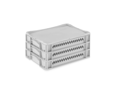 Eurobox Basicline durchbrochen | 400x300x70 mm