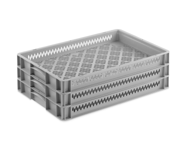 Eurobox Basicline durchbrochen | 600x400x70 mm