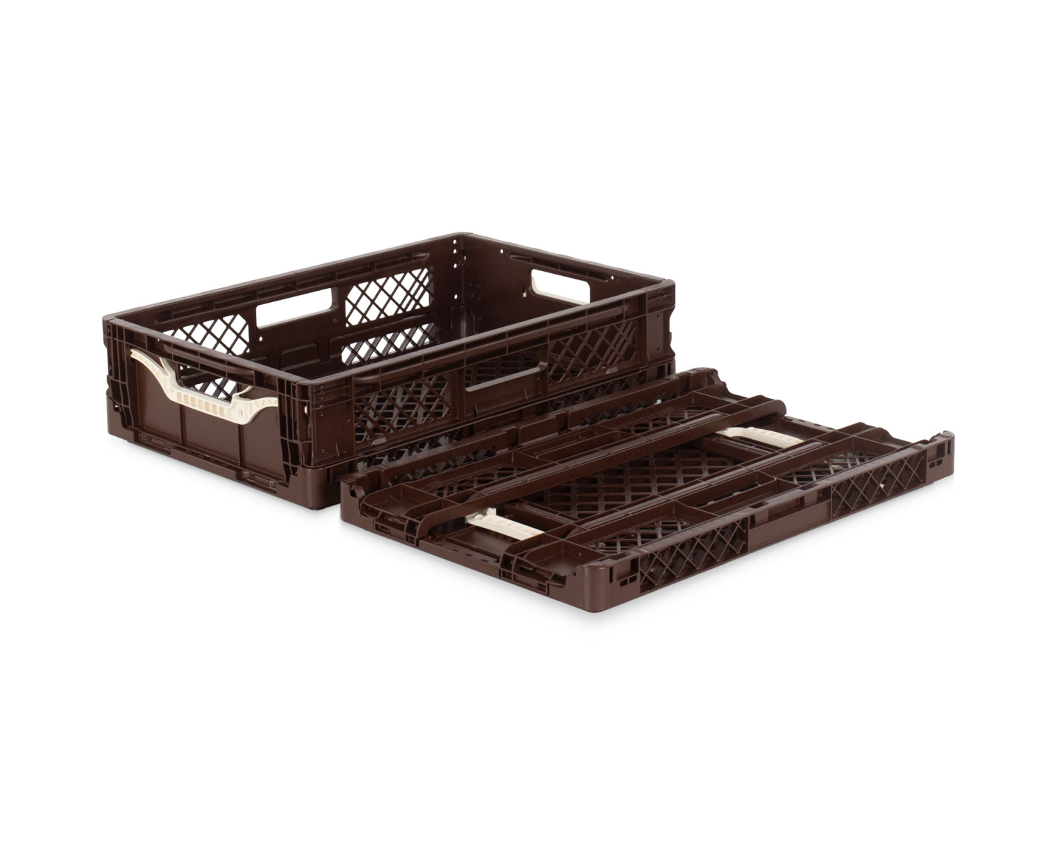 Logiplast Bäckerkisten 6 Stück – 600x400x150 Mm In Grau, 28 L Volumen, HDPE-Kunststoff, Lebensmittelecht, Stapelbar