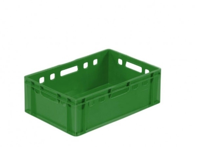 E2 Fleischbox | 600x400x200 mm geschlossen grün