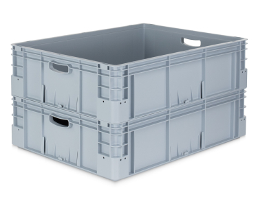 Eurobox stapelbar | 800x600x220 mm grau