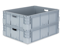 Eurobox stapelbar | 800x600x220 mm grau