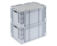 Eurobox stapelbar | 600x400x320 mm grau