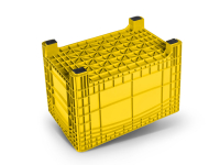 NOAHBOX XL | 1200x800x800 mm Großbehälter | gelb