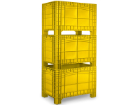 NOAHBOX XL | 1200x800x800 mm Großbehälter | gelb