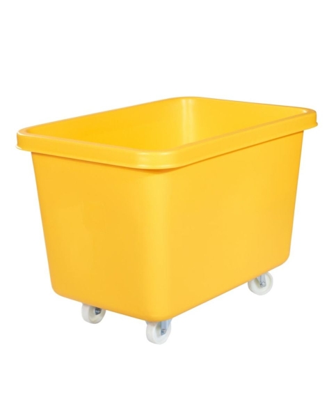 Kunststoff Rollwagen M 227 Liter gelb | Großbehälter