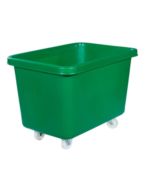 Kunststoff Rollwagen M 227 Liter grün | Großbehälter