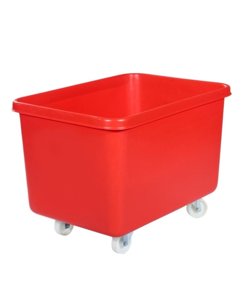 Kunststoff Rollwagen L 340 Liter rot | Großbehälter