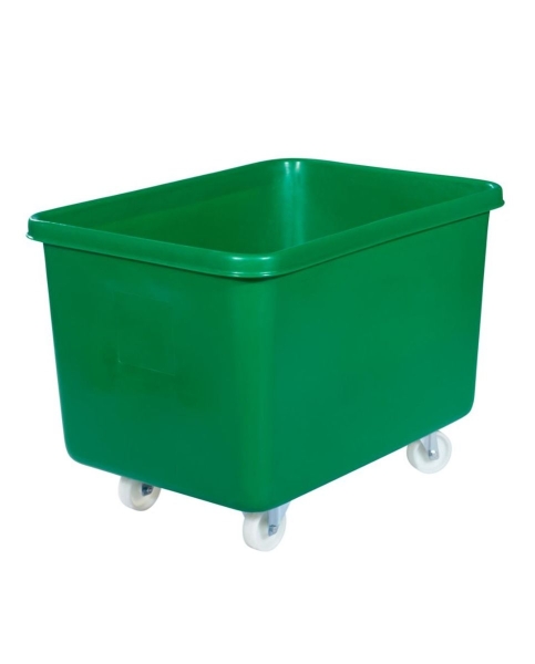 Kunststoff Rollwagen L 340 Liter grün | Großbehälter