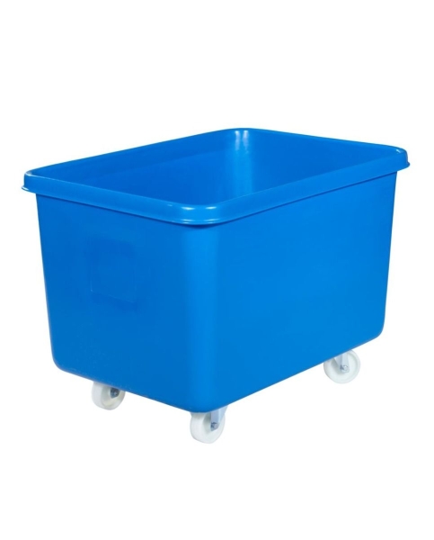 Kunststoff Rollwagen L 340 Liter blau | Großbehälter
