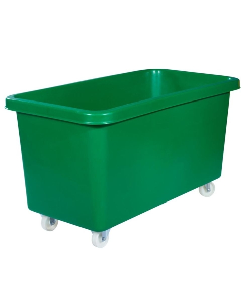 Kunststoff Rollwagen XL 450 Liter grün | Großbehälter
