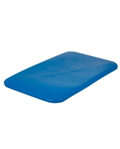 Deckel für Rollwagen S blau