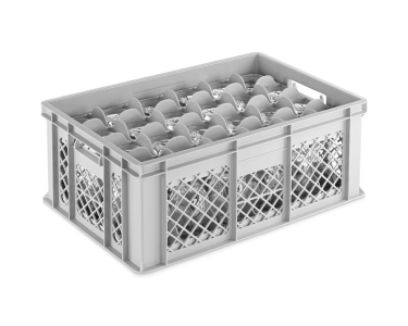 Gläserkiste |  600x400x240mm grau