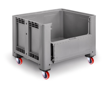 Palettenbox 1200x1000x910 mm | geschlossen mit...