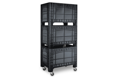 NOAHBOX XL | 1200x800x925 mm | 100 mm Ø Lenkrollen | schwarz