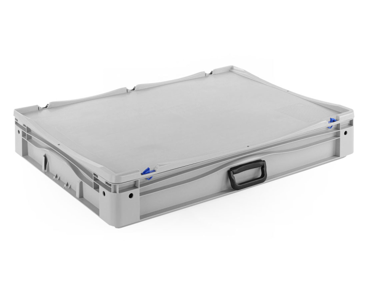 Eurobehälter Koffer mit einem Griff | 800x600x133 mm