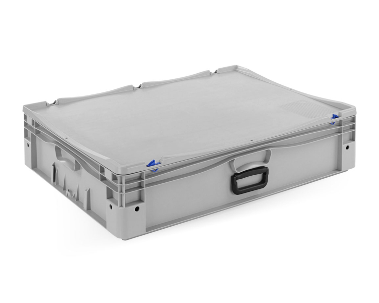 Eurobehälter Koffer mit einem Griff | 800x600x188 mm