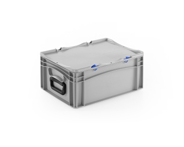 Eurobehälter Koffer mit 2 Griffen | 400x300x183 mm