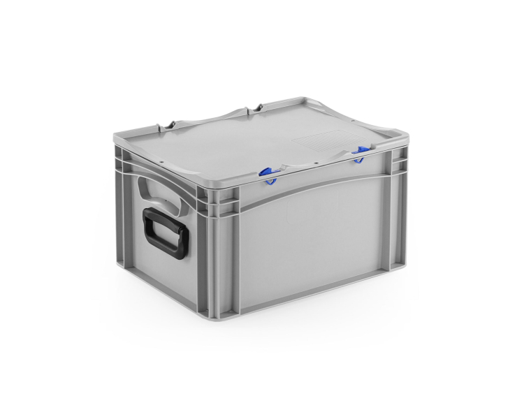 Eurobehälter Koffer mit 2 Griffen | 400x300x233 mm