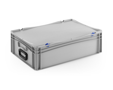 Eurobehälter Koffer mit 2 Griffen | 600x400x183 mm