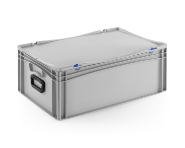 Eurobehälter Koffer mit 2 Griffen | 600x400x233 mm