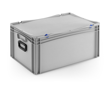 Eurobehälter Koffer mit 2 Griffen | 600x400x283 mm