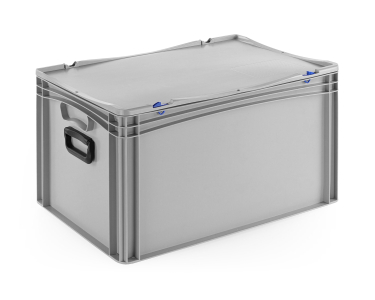 Eurobehälter Koffer mit 2 Griffen | 600x400x333 mm
