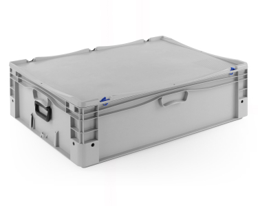 Eurobehälter Koffer mit 2 Griffen | 800x600x233 mm