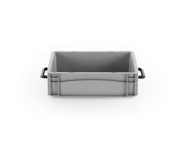 Eurobehälter Koffer mit 2 Griffen | 400x300x120 mm