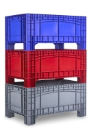 NOAHBOX L | 1200x800x580 mm Großbehälter | blau