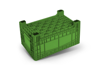 NOAHBOX L | 1200x800x580 mm Großbehälter mit Füßen GRU